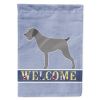 German Wirehaired Pointer Welcome House Flag