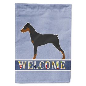 German Pinscher Welcome House Flag