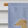 Italian Greyhound 1 Welcome House Flag
