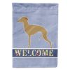 Italian Greyhound 1 Welcome House Flag