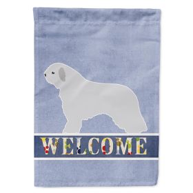 Spanish Water Dog Welcome House Flag