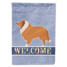 Collie Welcome House Flag