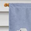 Bearded Collie Welcome House Flag