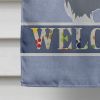 Bearded Collie Welcome House Flag