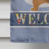 Corgi 1 Welcome House Flag