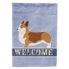 Corgi 1 Welcome House Flag