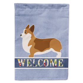 Corgi 1 Welcome House Flag