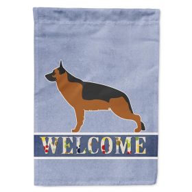 German Shepherd 1 Welcome House Flag