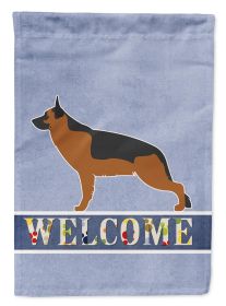 German Shepherd Welcome Garden Flag
