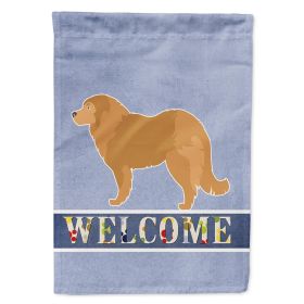Caucasian Shepherd Dog Welcome House Flag