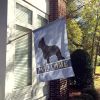 Briard Welcome House Flag