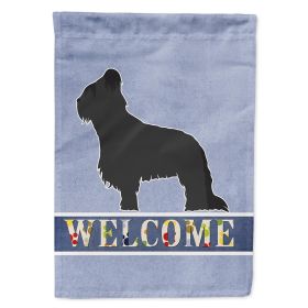 Briard Welcome House Flag