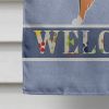 Sheltie/Shetland Sheepdog Welcome House Flag