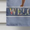Portuguese Sheepdog Welcome House Flag