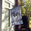 Polish Lowland Sheepdog Welcome House Flag