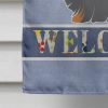 Yorkshire Terrier 1 Welcome House Flag