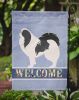 Japanese Chin Welcome Garden Flag