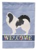 Japanese Chin Welcome Garden Flag