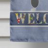 Poodle Welcome House Flag