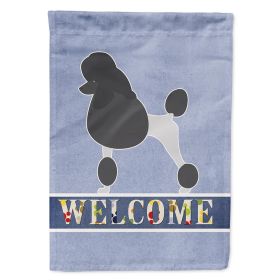 Poodle Welcome House Flag