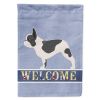 French Bulldog Welcome House Flag