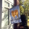 Pomeranian 1 Welcome House Flag
