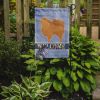 Pomeranian Welcome Garden Flag