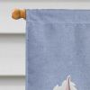 Chinese Crested Welcome House Flag