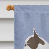 Boston Terrier 1 Welcome House Flag