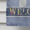Bichon Frise 1 Welcome House Flag