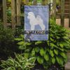 Bichon Frise Welcome Garden Flag
