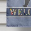 Affenpinscher Welcome House Flag
