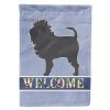 Affenpinscher Welcome House Flag