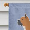 Boxer 1 Welcome House Flag