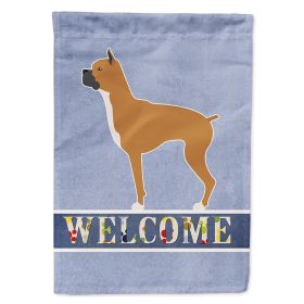 Boxer 1 Welcome House Flag