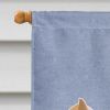 Staffordshire Bull Terrier Welcome House Flag
