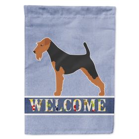 Airedale Terrier Welcome House Flag