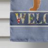 Leonberger Welcome House Flag