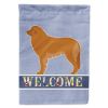Leonberger Welcome House Flag