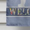 Samoyed Welcome House Flag