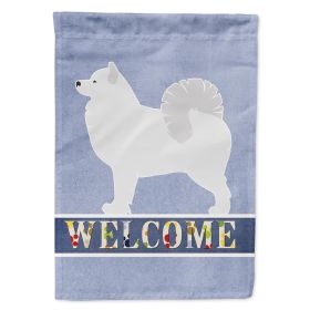Samoyed Welcome House Flag