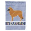 Belgian Sheepdog Welcome House Flag