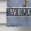 Rottweiler Welcome House Flag