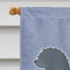 Portuguese Water Dog Welcome House Flag