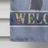 Portuguese Water Dog Welcome House Flag