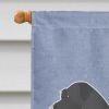 Schnauzer 1 Welcome House Flag