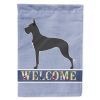 Great Dane Welcome House Flag