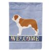 Saint Bernard 1 Welcome House Flag