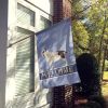 Bull Terrier 1 Welcome House Flag