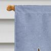 Bull Terrier 1 Welcome House Flag